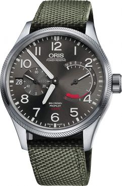 
Oris Aviation Analog Grey Dial Men's Watch – 2
